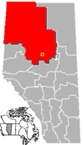 Slave Lake, Alberta Location
